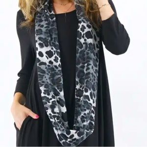 Leopard Print Infinity Scarf